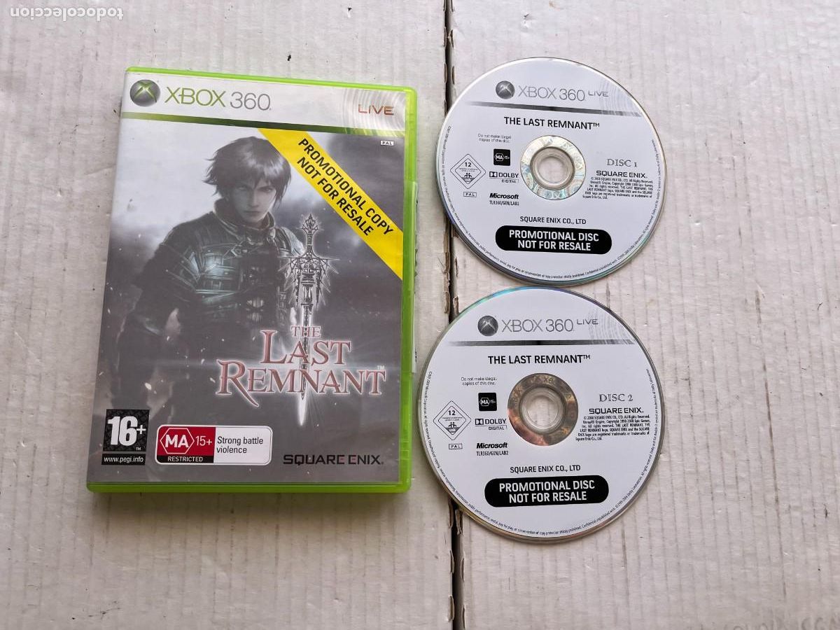 Videojuegos y consolas: THE LAST REMNANT BUNDLE - XBOX 360 X360 KREATEN
