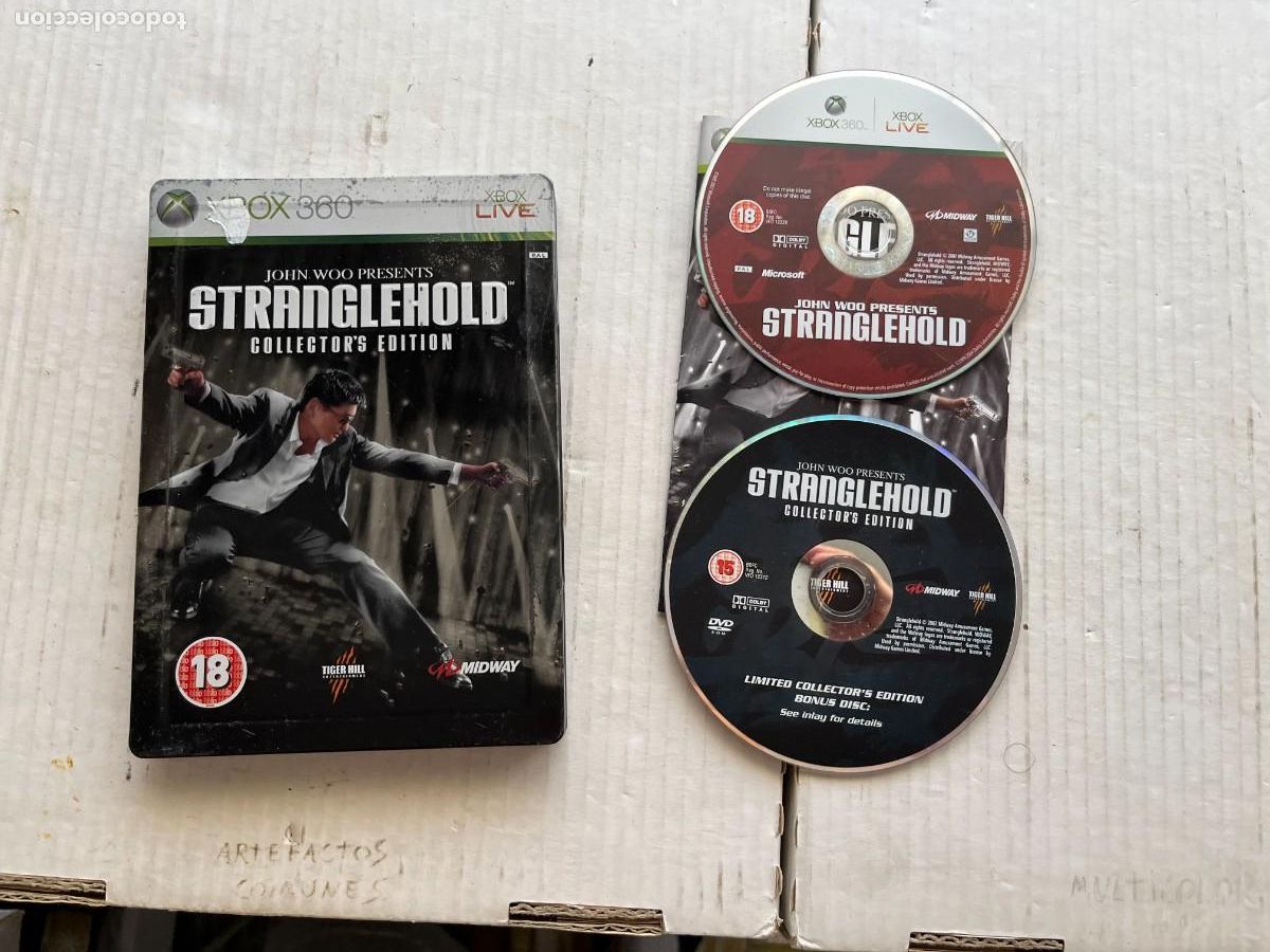 Videojuegos y consolas: STRANGLEHOLD COLLECTORS EDITION STEEL CASE METAL - XBOX 360 X360 KREATEN