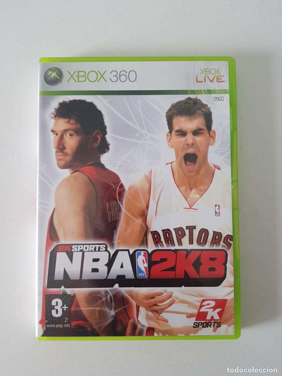Videojuegos y consolas: NBA 2K8 Microsoft Xbox 360 Pal Espa&ntilde;a Completo Original 2K Sports