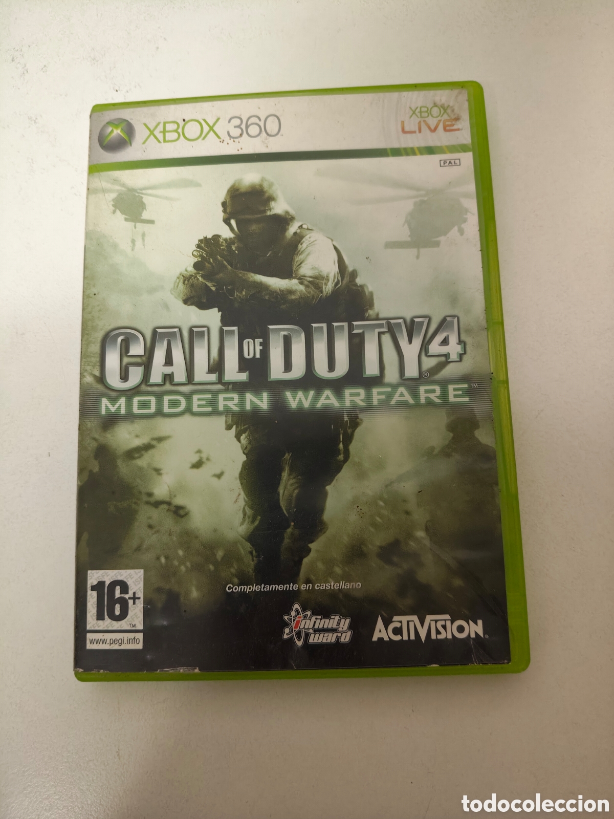 Videojuegos y consolas: Call of Duty 4 Moder Warfare Xbox 360
