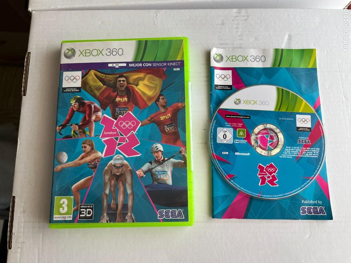Videojuegos y consolas: LONDON 2012 - SEGA JUEGOS OLIMPICOS XBOX 360 X360 KREATEN