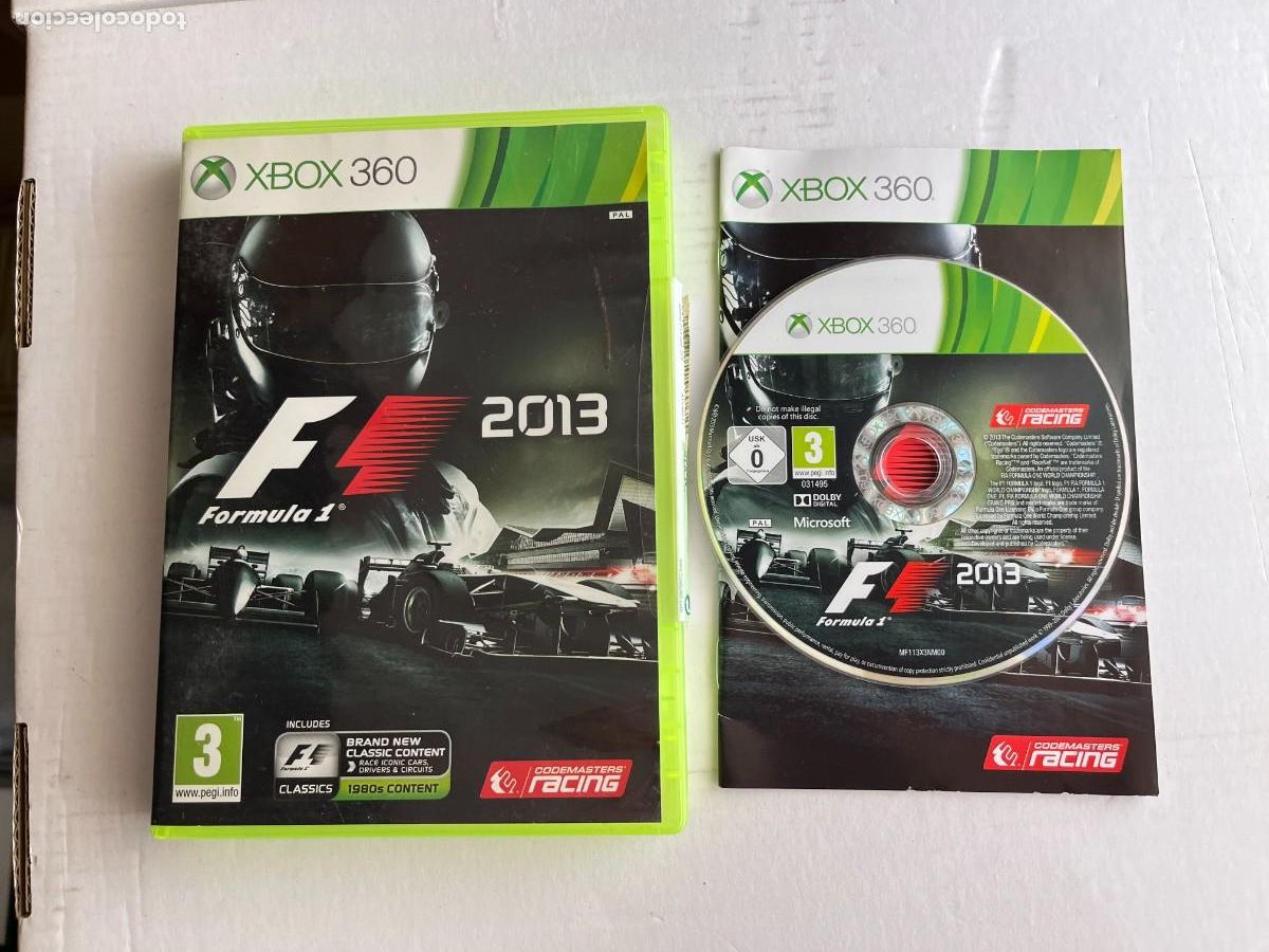 Videojuegos y consolas: F1 2012 FORMAUL ONE 12 - SEGA JUEGOS OLIMPICOS XBOX 360 X360 KREATEN