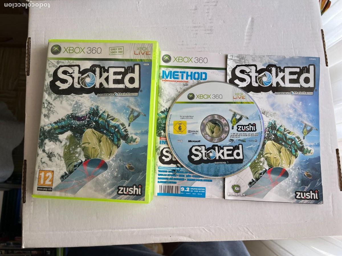 Videojuegos y consolas: STOCKED - SNOBOARDING XBOX 360 X360 KREATEN