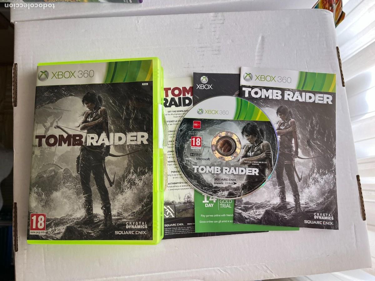 Videojuegos y consolas: TOMB RAIDER E XBOX 360 X360 KREATEN