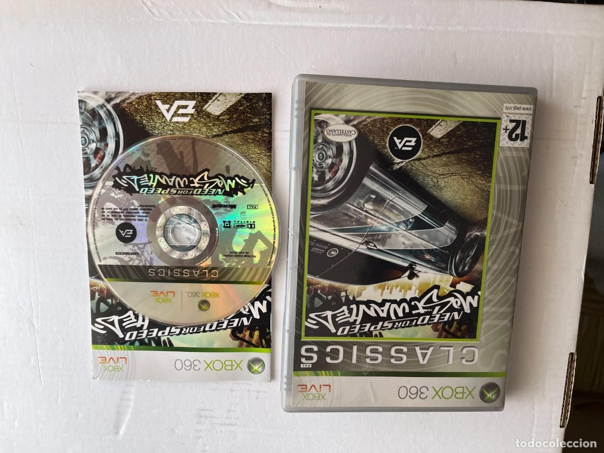 Videojuegos y consolas: NEED FOR SPEED MOST WANTED - CLASSICS - E XBOX 360 X360 KREATEN