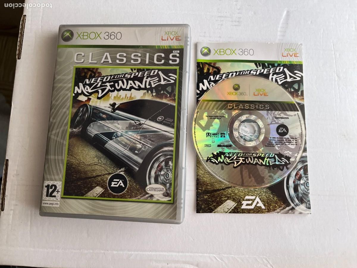 Videojuegos y consolas: NEED FOR SPEED MOST WANTED - CLASSICS - E XBOX 360 X360 KREATEN