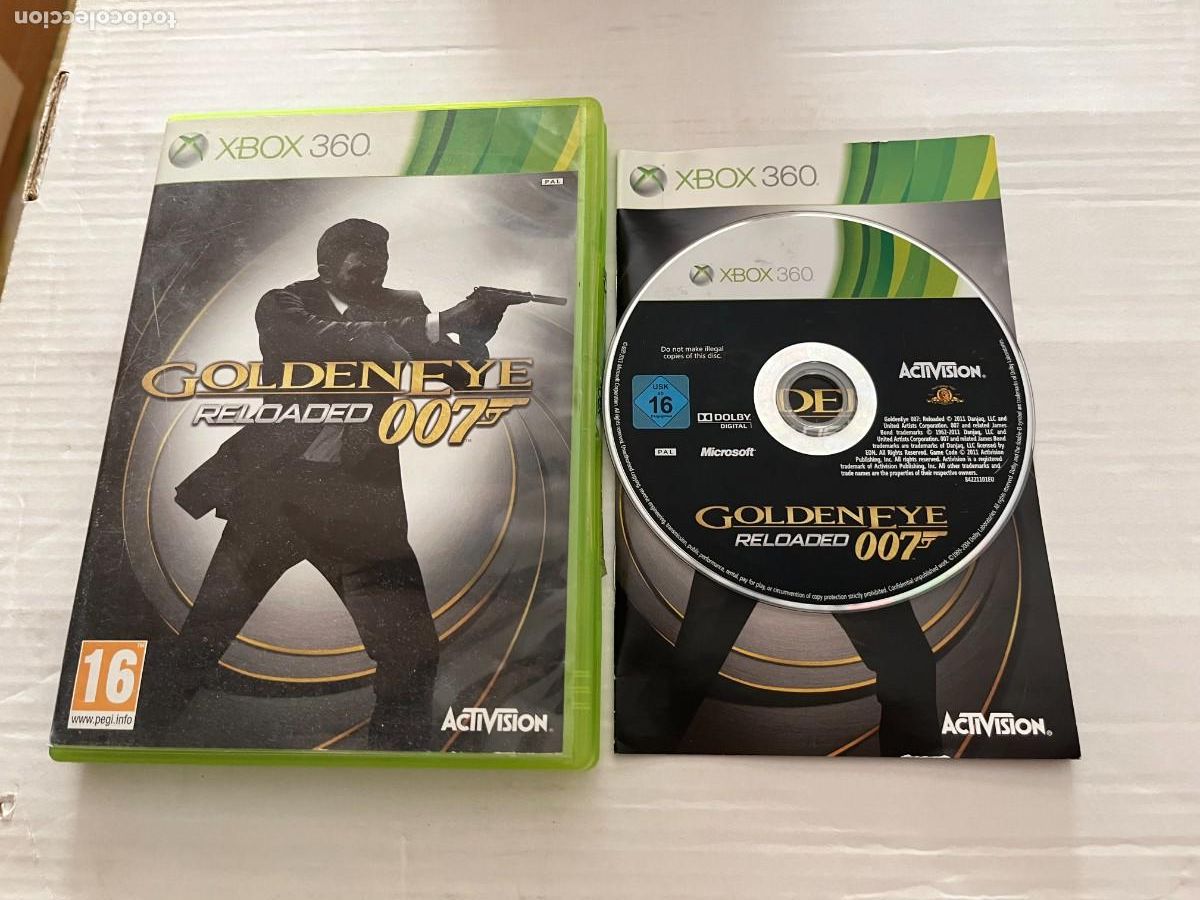 Video Games and Consoles: GOLDEN EYE RELOADED 007 - XBOX 360 X360 KREATEN