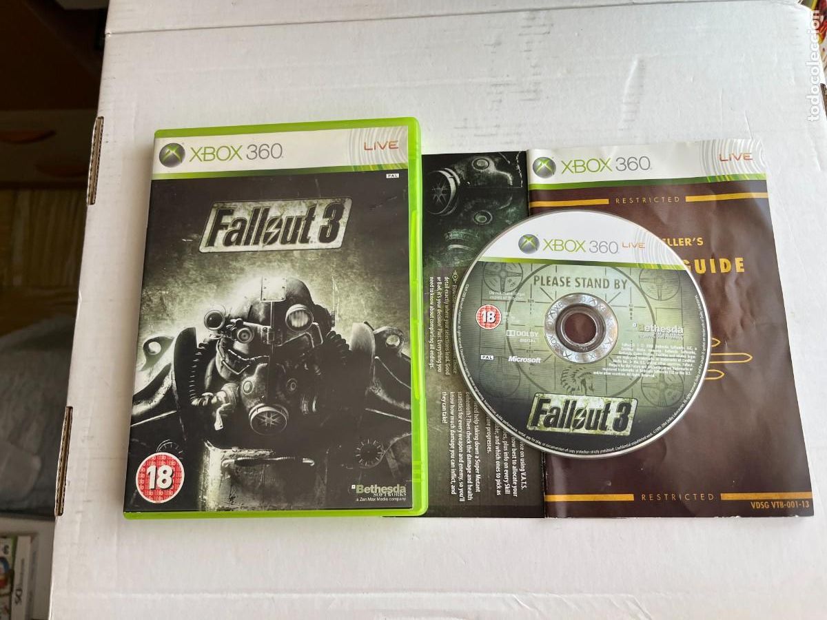 Videojuegos y consolas: FALLOUT 3 FALL OUT III - XBOX 360 X360 KREATEN