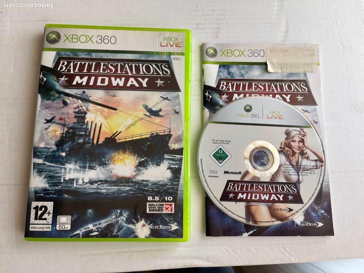 Videojuegos y consolas: BATTLESTATION MIDWAY XBOX 360 X360 KREATEN