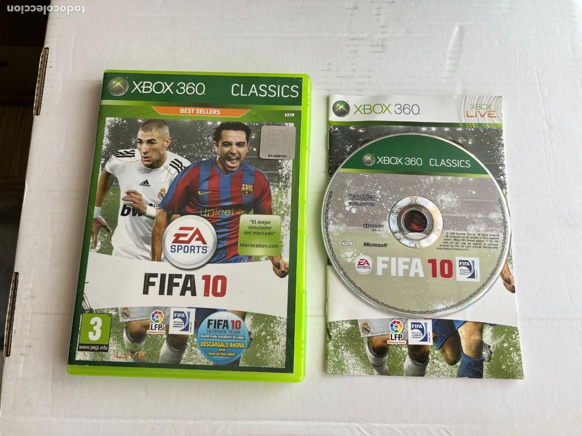 Videojuegos y consolas: FIFA 10 - XBOX 360 X360 KREATEN