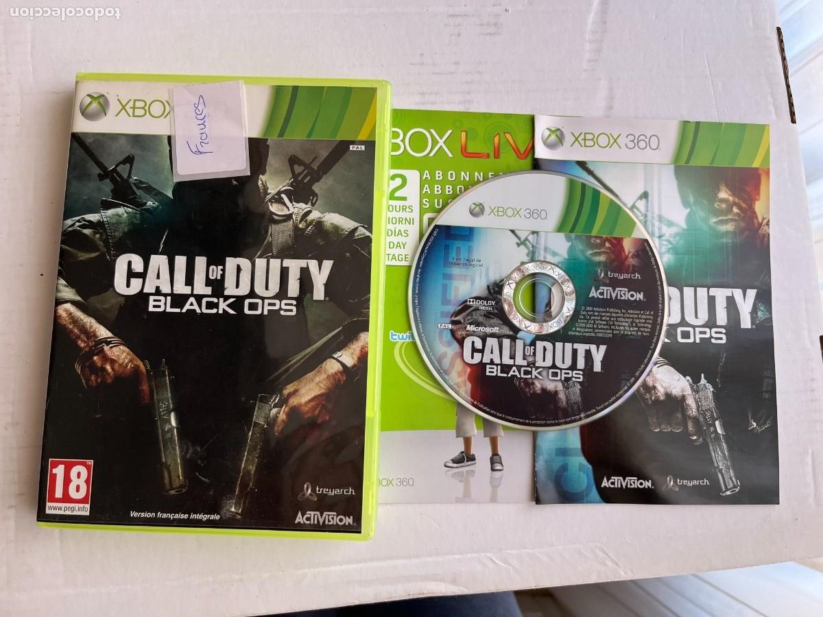 Videojuegos y consolas: CALL OF DUTY BLACK OPS FR- XBOX 360 X360 KREATEN
