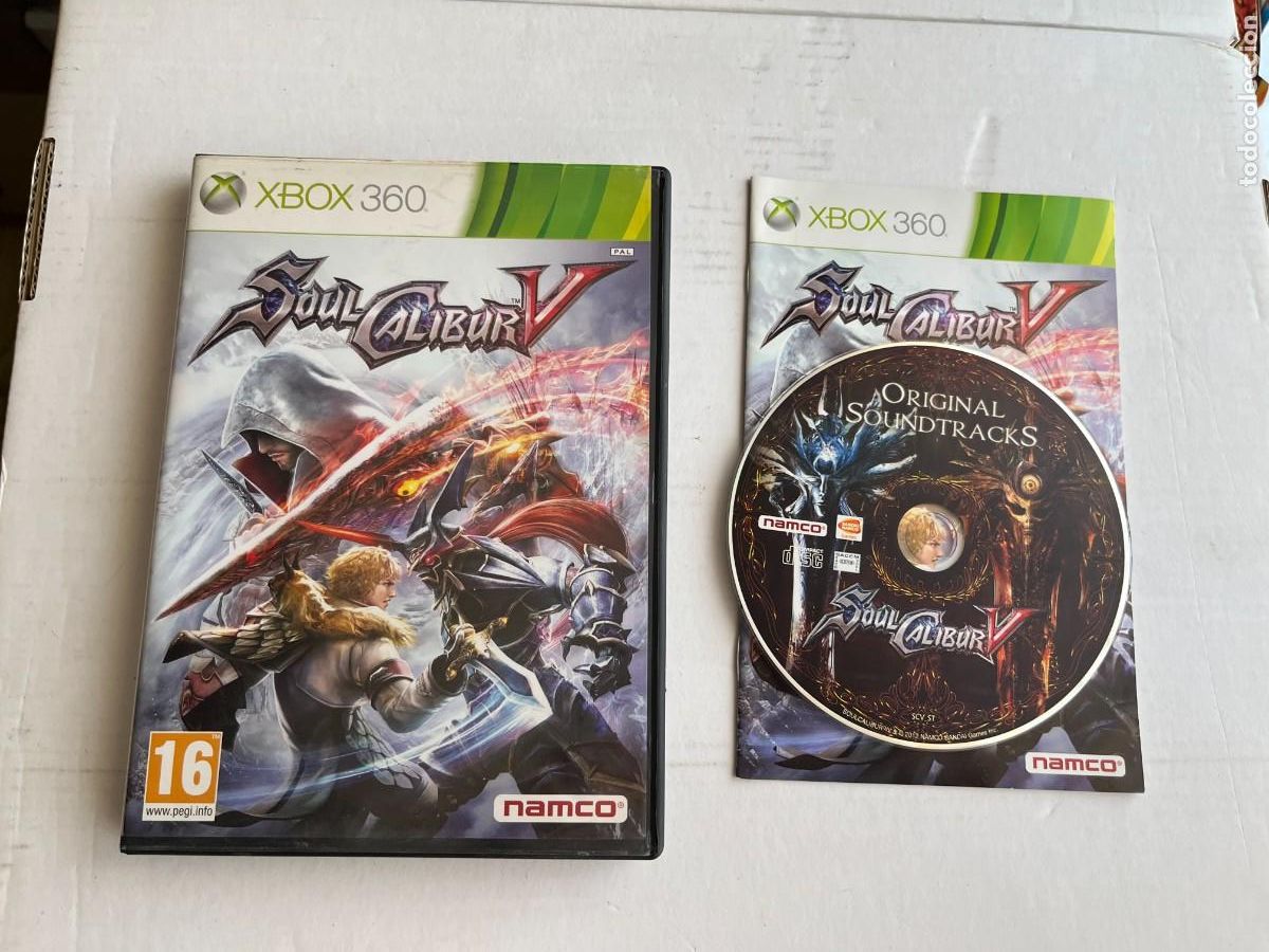 Videojuegos y consolas: SOUL CALIBUR V SOLO CD ORIGINAL SOUNDTRACK OST . XBOX 360 X360 KREATEN