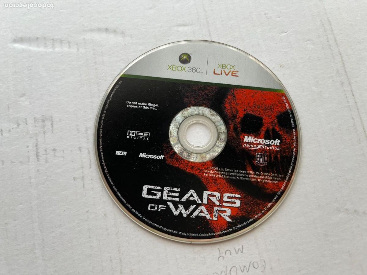 Videojuegos y consolas: GEARS OF WAR GEAR OF WARS XBOX 360 X360 KREATEN