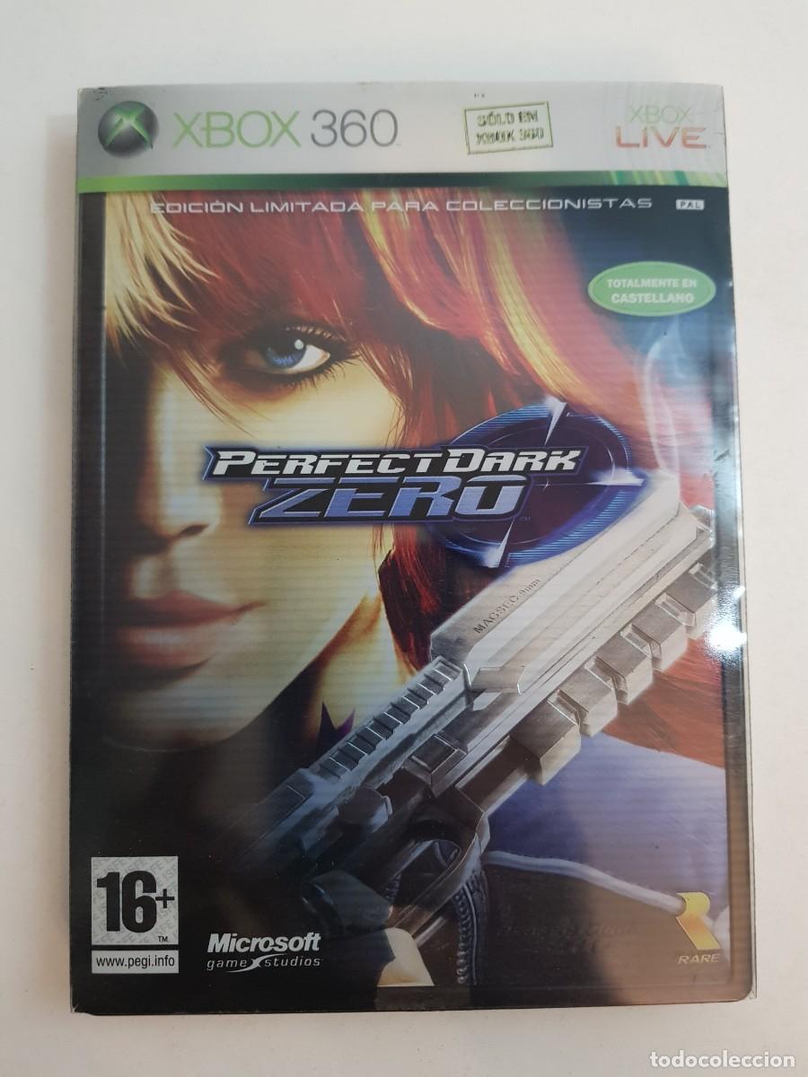 Videojuegos y consolas: Perfect Dark Zero Edicion Coleccionistas Xbox 360 PAL Esp Completo Original Rare