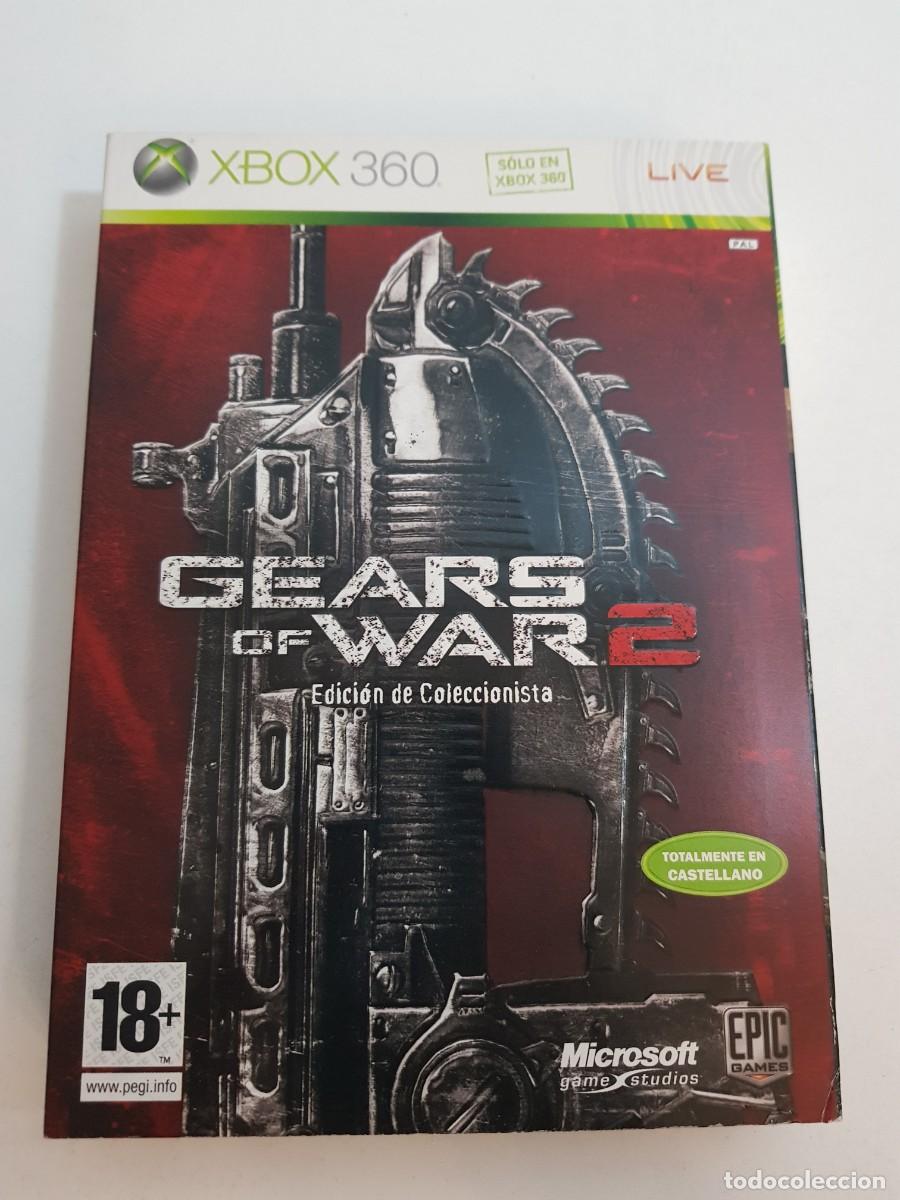 Videojuegos y consolas: Gears of War 2 Edicion Coleccionista Xbox 360 PAL Espa&ntilde;a Completo Epic Games