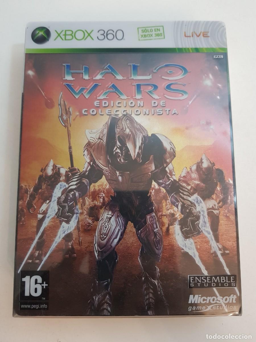 Videojuegos y consolas: Halo Wars Edicion Coleccionista Xbox 360 PAL Espa&ntilde;a Completo Ensemble Studios