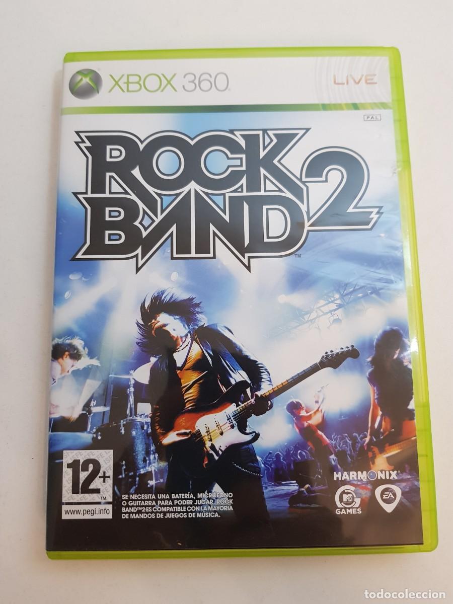 Videojuegos y consolas: Rock Band 2 Microsof Xbox 360 PAL Espa&ntilde;a Completo Harmonix Games Electronic Arts