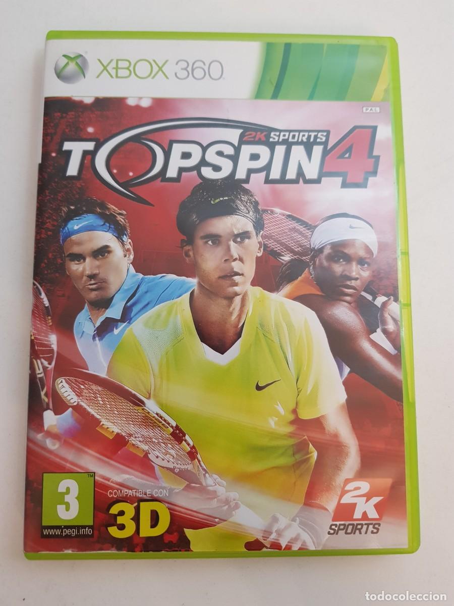 Videojuegos y consolas: Top Spin 4 Microsof Xbox 360 PAL Espa&ntilde;a Completo Original 2K Sports