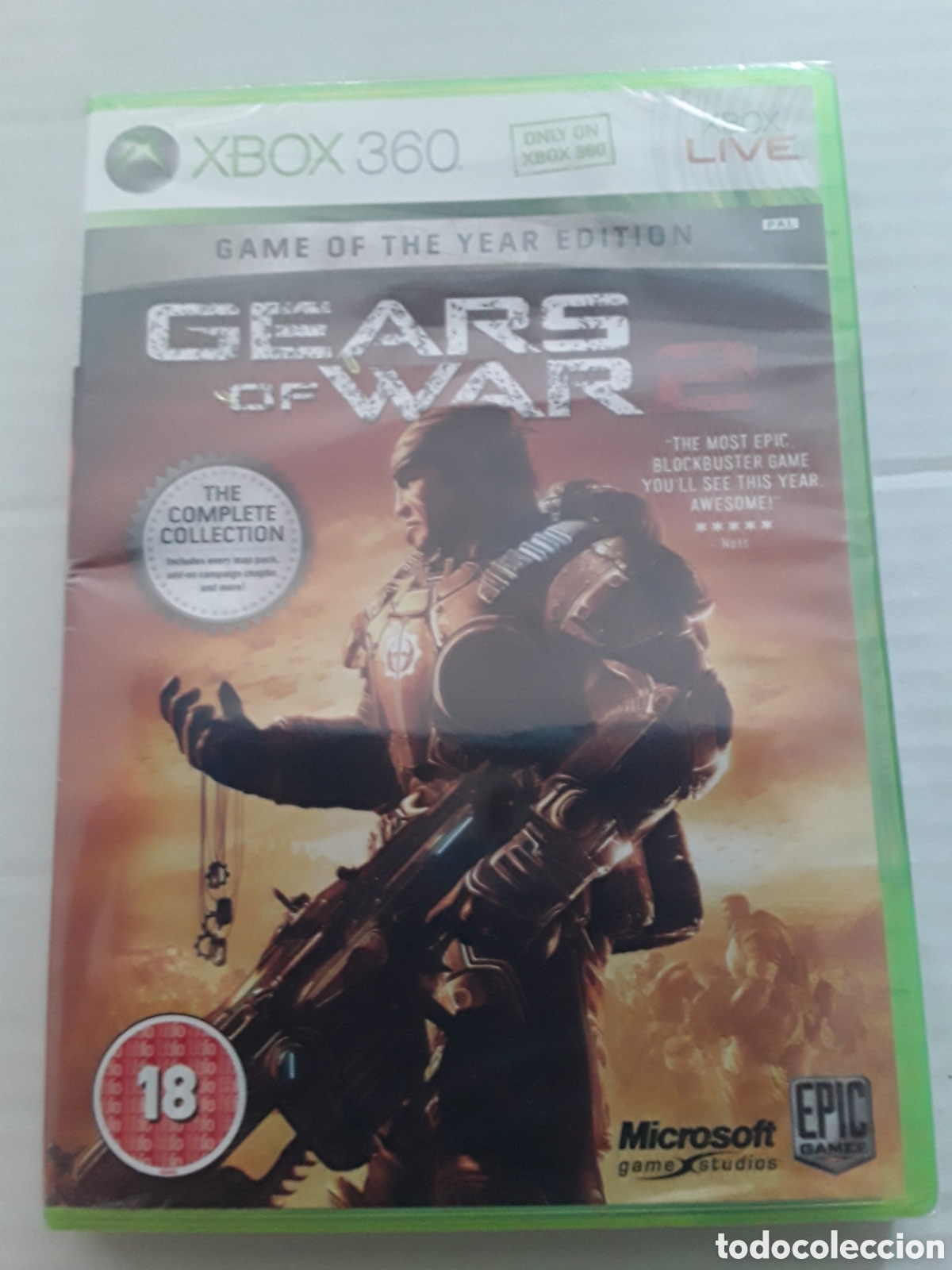 Videojuegos y consolas: Gears of war 2 xbox 360 Goty edition