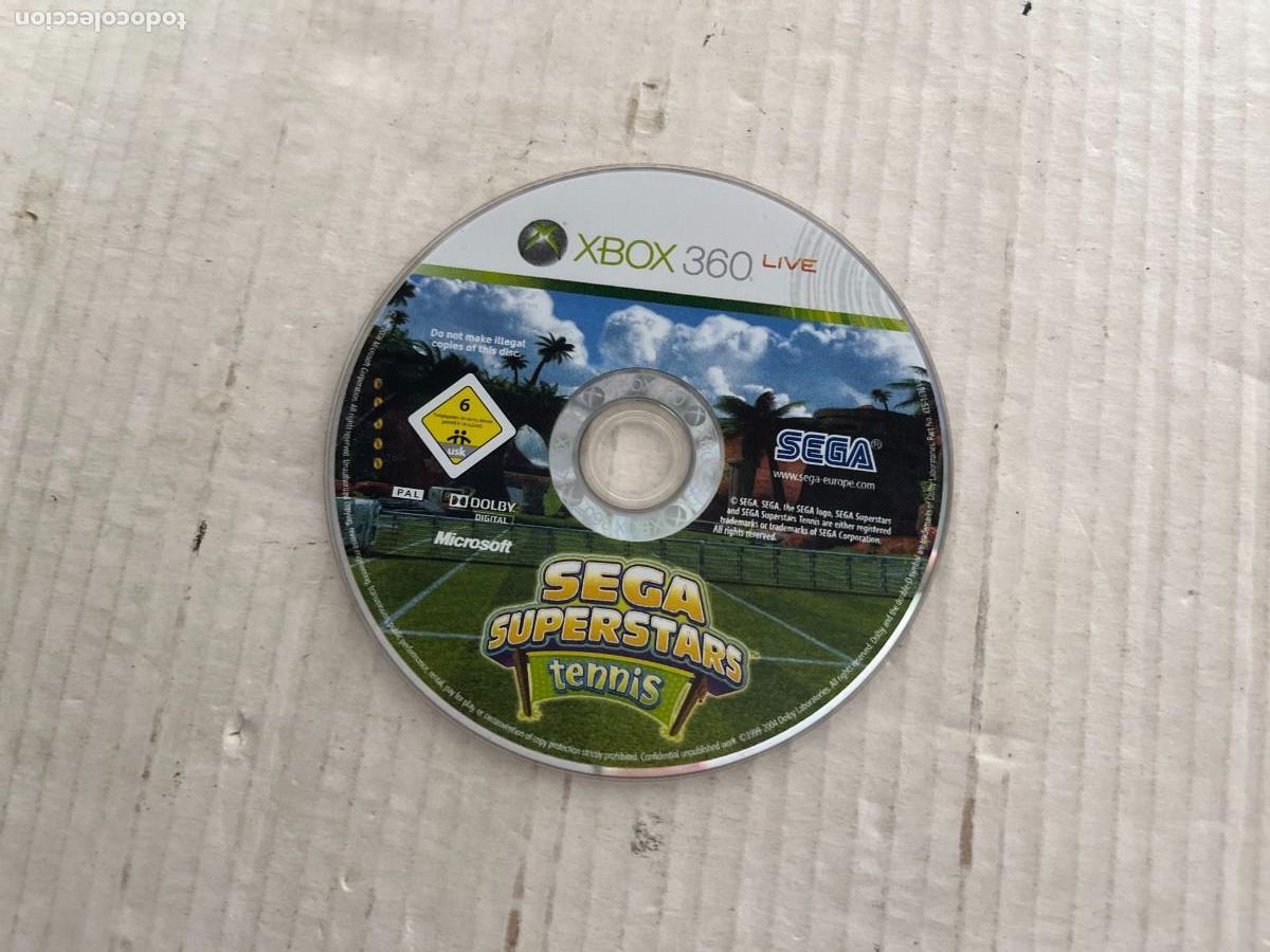 Videojuegos y consolas: sega super star tennis - XBOX 360 X360 KREATEN