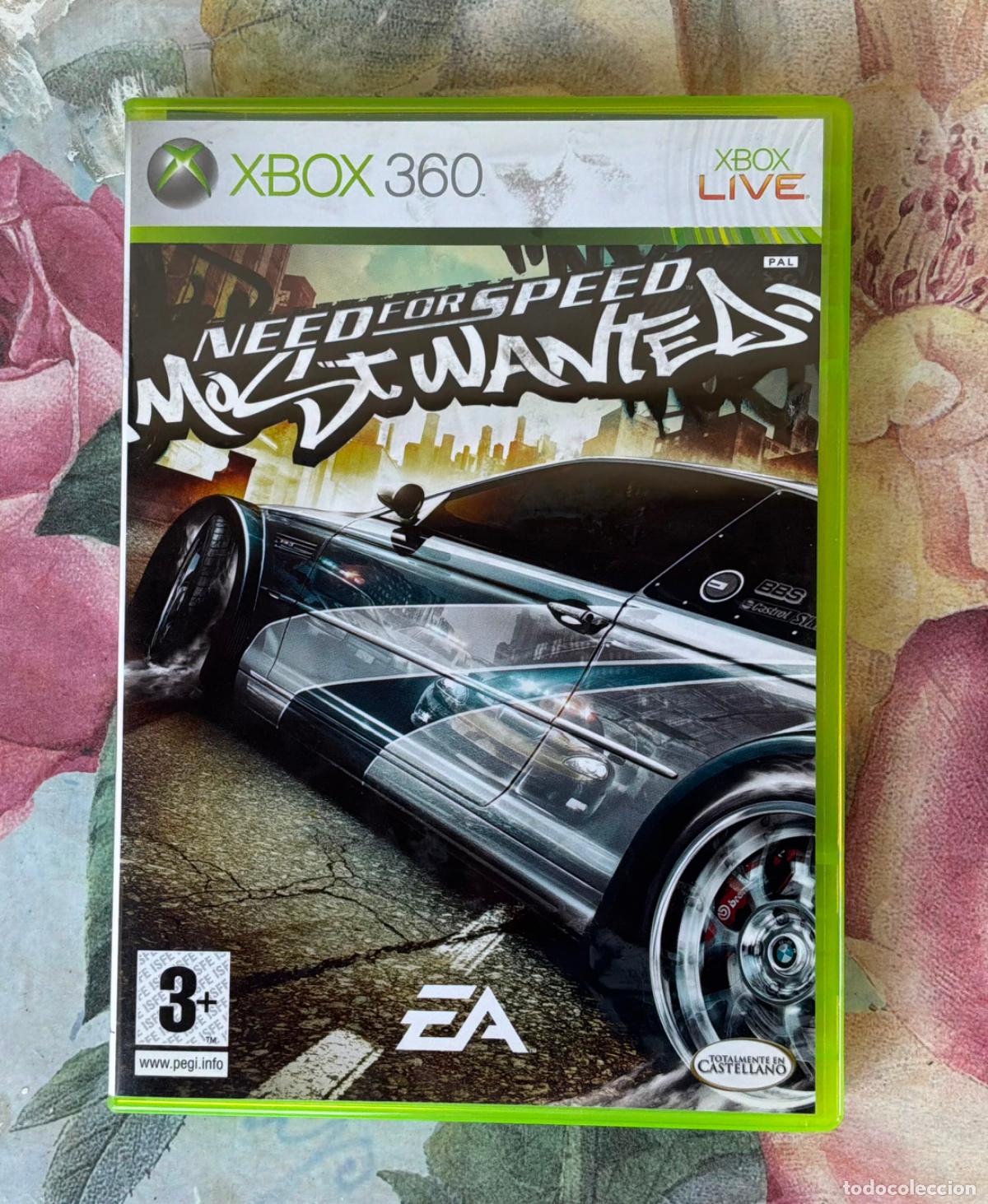 Videojuegos y consolas: Videojuego Need for speed most wanted Xbox 360