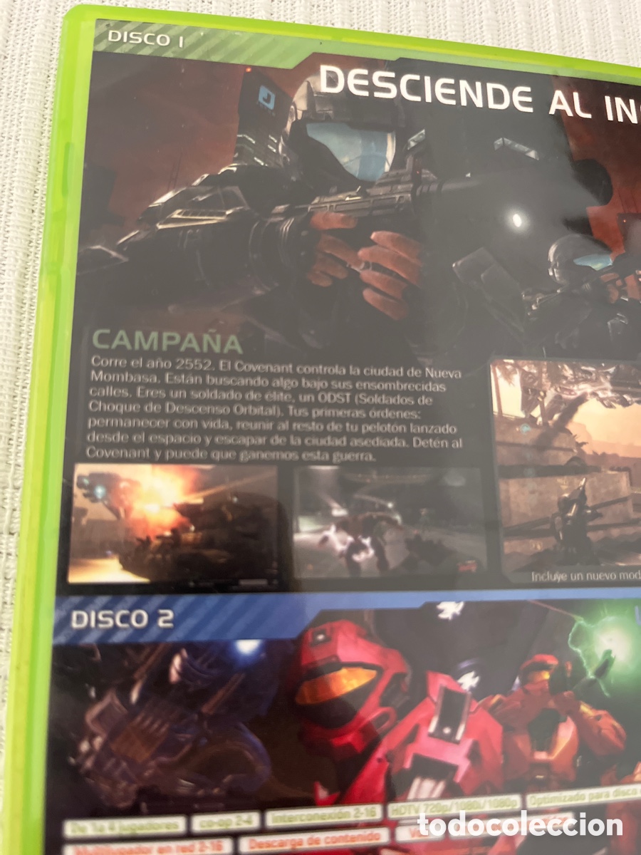 Videojuegos y consolas: Halo 3 ODST. Xbox 360 - Foto 9