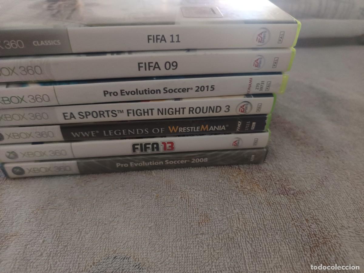 Videojuegos y consolas: Lote de siete videojuegos para Xbox 360.
