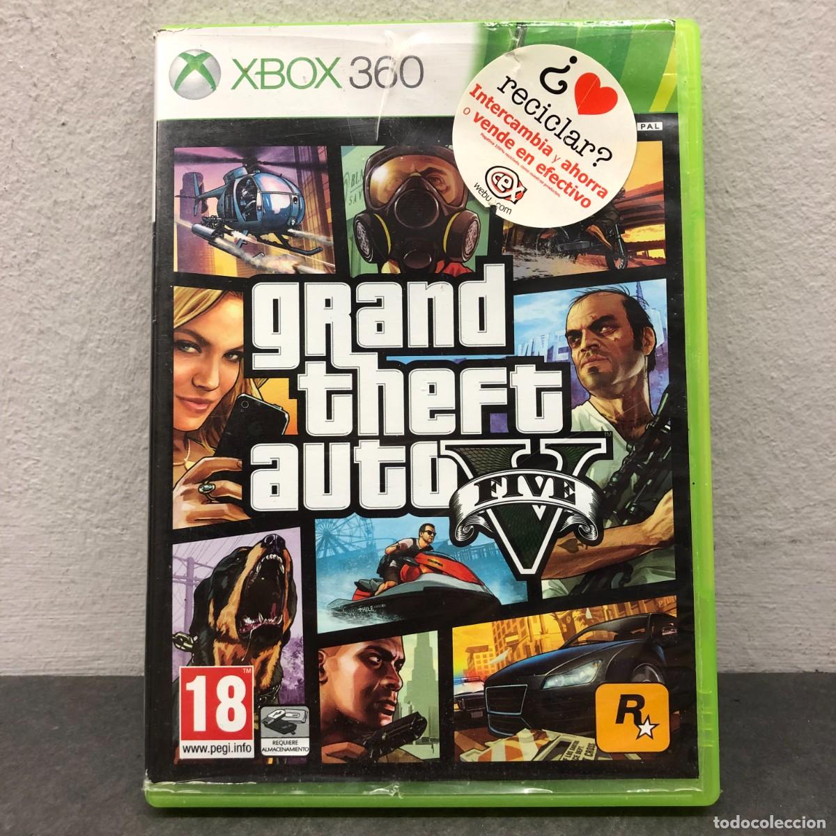 Videojuegos y consolas: GRAND THEFT AUTO V (FIVE) - XBOX 360 - +18 - 031921 - VIDEOJUEGO / 1112