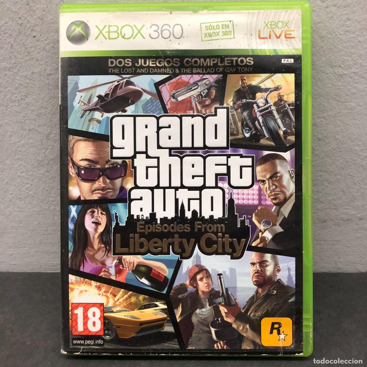 Videojuegos y consolas: GRAND THEFT AUTO - EPISODES FROM LIBERTY CITY - XBOX 360 - XBOX LIVE - +18 - VIDEOJUEGO / 1113