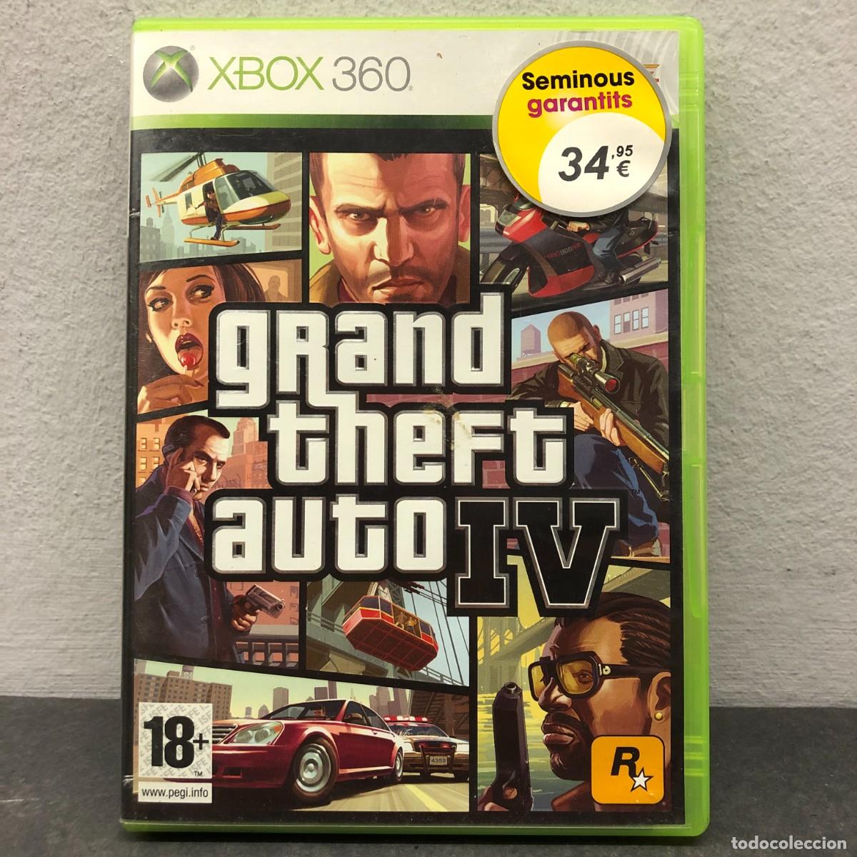 Videojuegos y consolas: GRAND THEFT AUTO IV - XBOX 360 - VFD19692 - +18 - VIDEOJUEGO / 1115