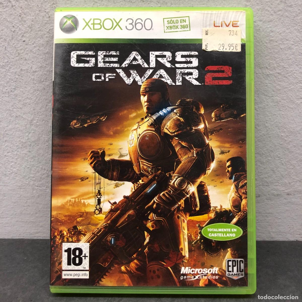 Videojuegos y consolas: GEARS OF WAR 2 - XBOX LIVE - XBOX 360 - C3U 00017 - +18 - VIDEOJUEGO / 1117