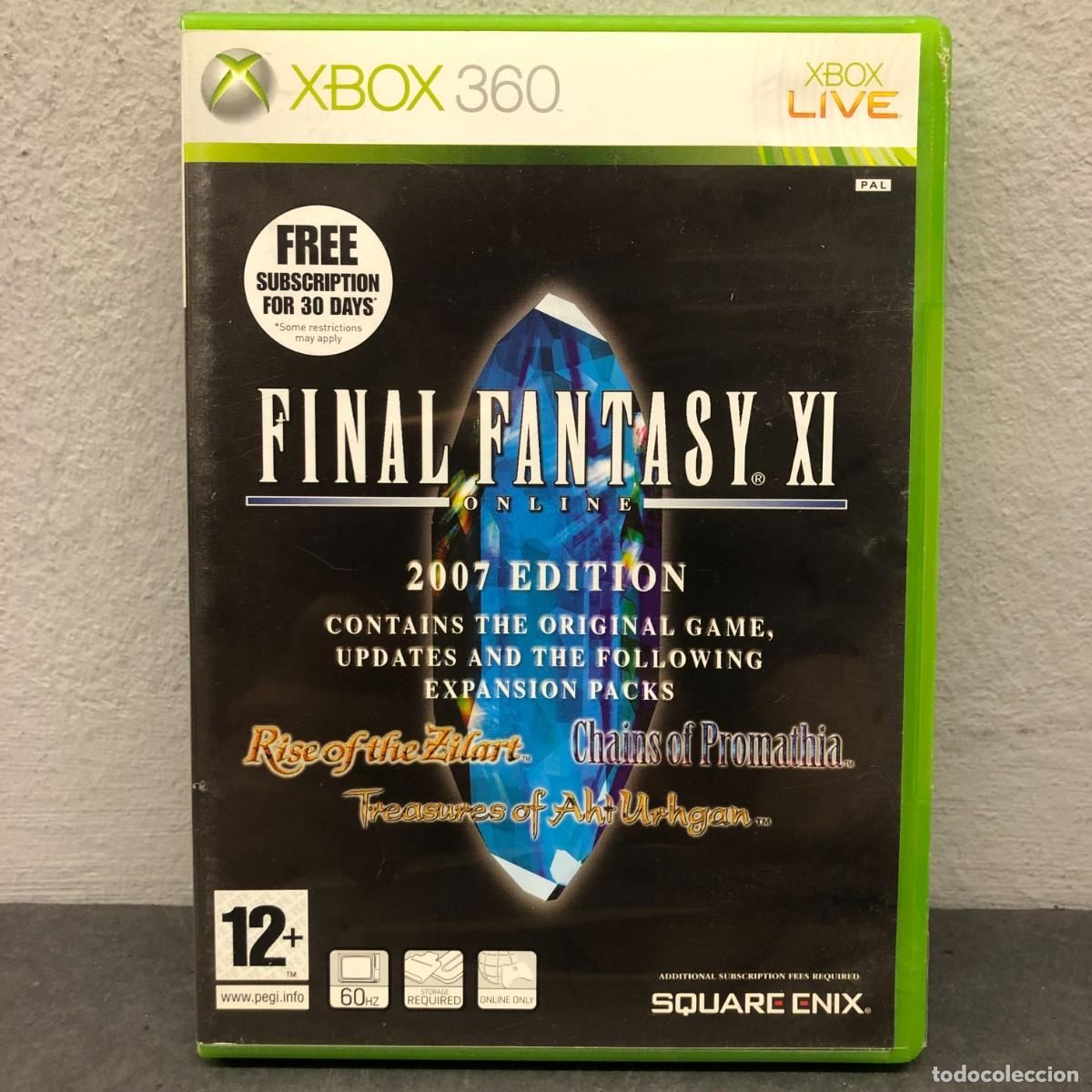 Videojuegos y consolas: FINAL FANTASY ONLINE - 2007 EDITION - XBOX LIVE - XBOX 360 - +12 - 91821613 - VIDEOJUEGO / 1121