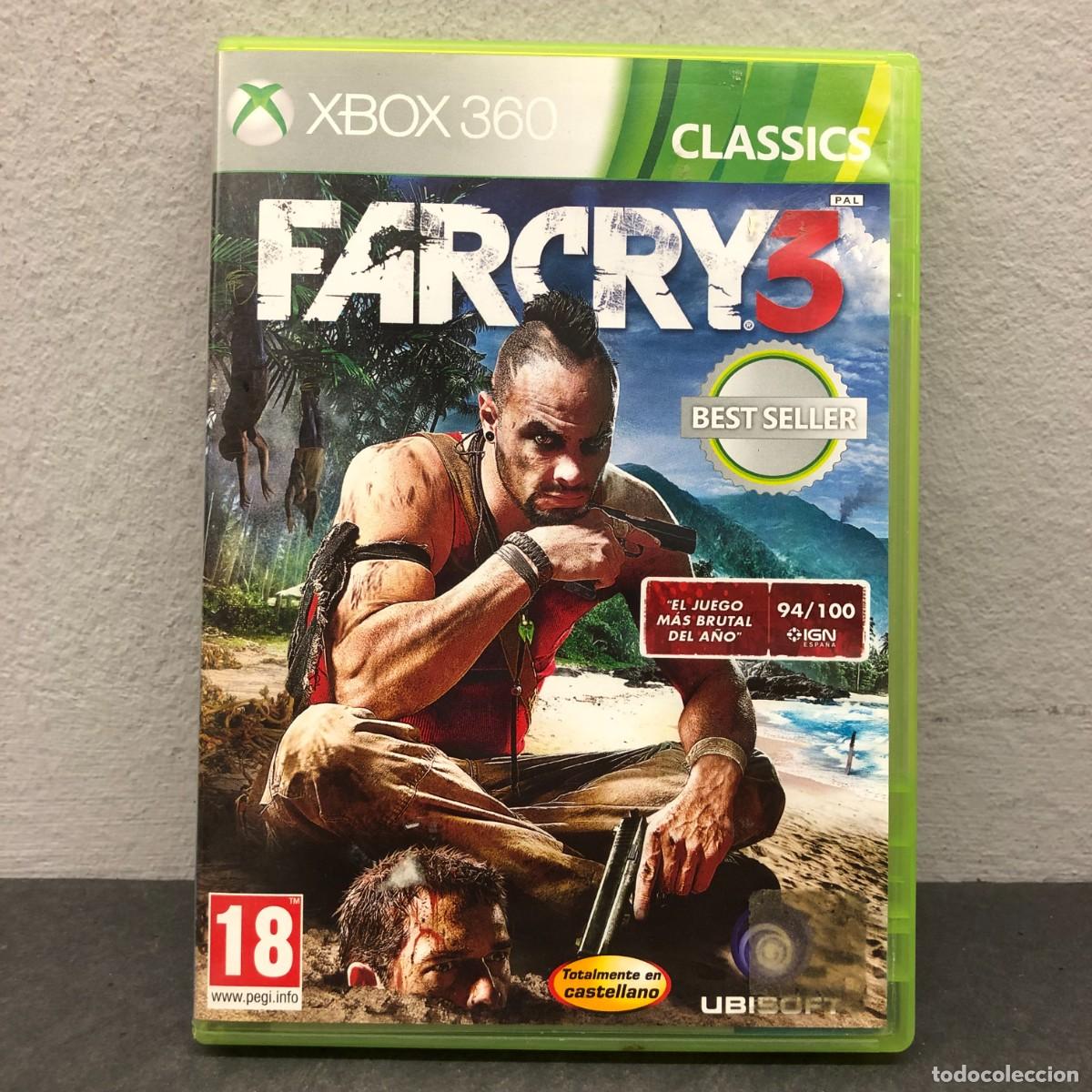 Videojuegos y consolas: FARCRY 3 - XBOX 360 - CLASSICS - +18 - 3000 64016 - VIDEOJUEGO / 1124