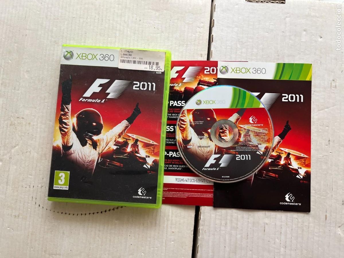 Videojuegos y consolas: F1 2011 FORMULA ONE 11 - XBOX 360 X360 KREATEN