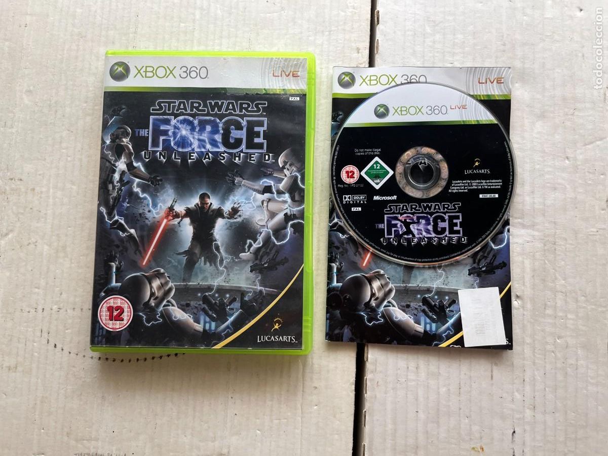 Videojuegos y consolas: STARWARS THE FORCE UNLEASHED STAR WARS - XBOX 360 X360 KREATEN