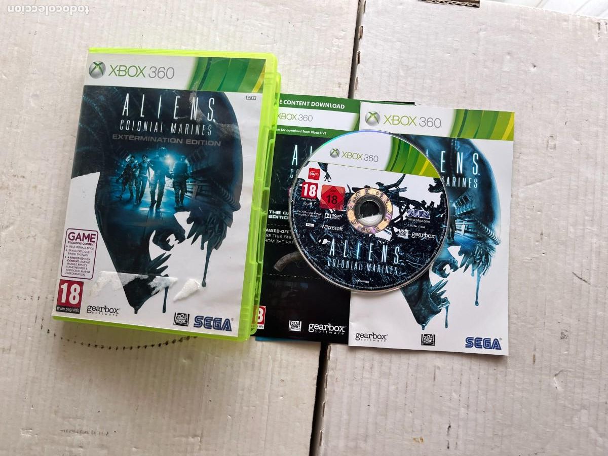 Videojuegos y consolas: ALIEN COLONIAL MARINES EXTERNATION EDITION - XBOX 360 X360 KREATEN