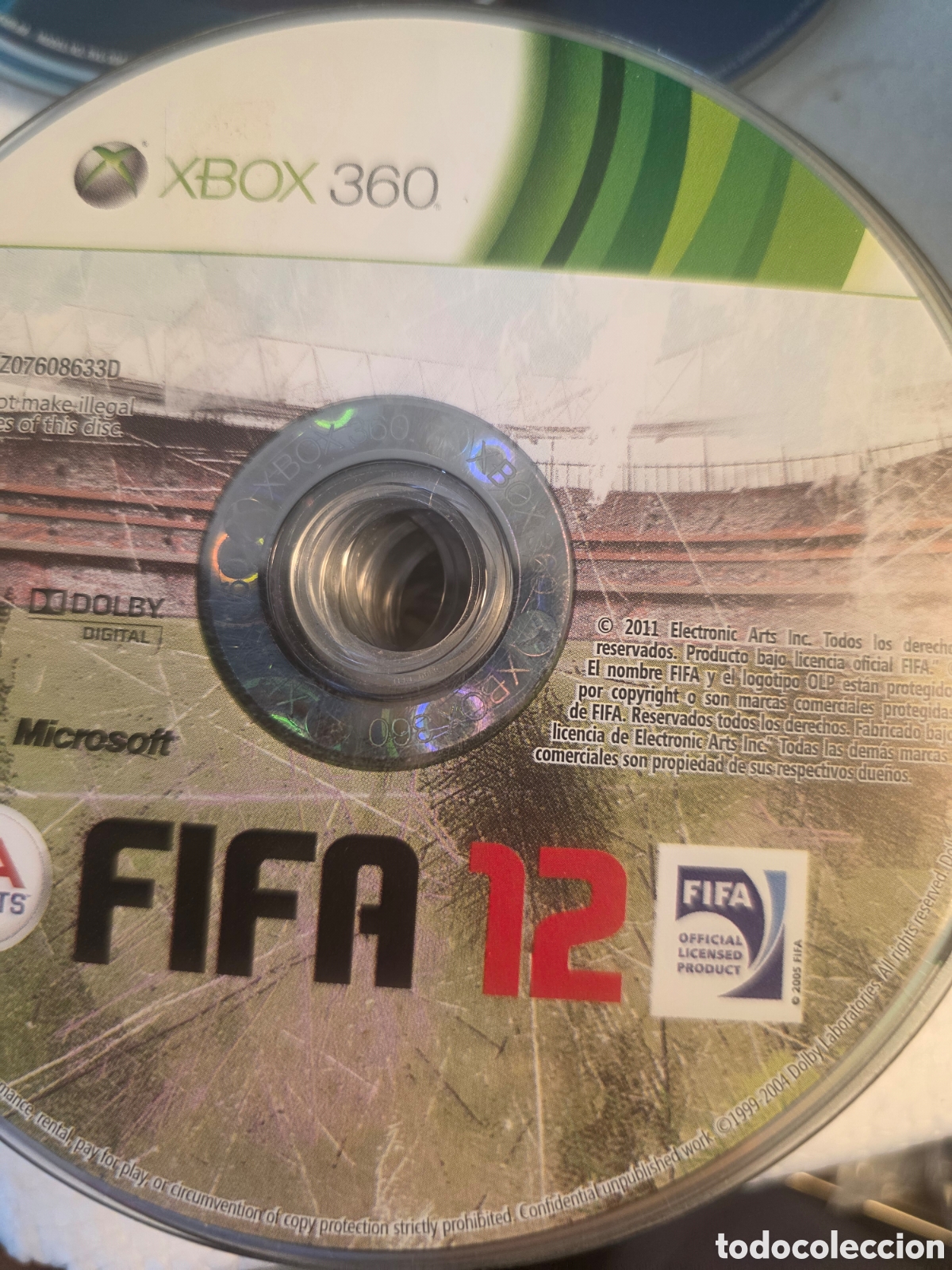 Videojuegos y consolas: FIFA 12..XBOX 360LEER