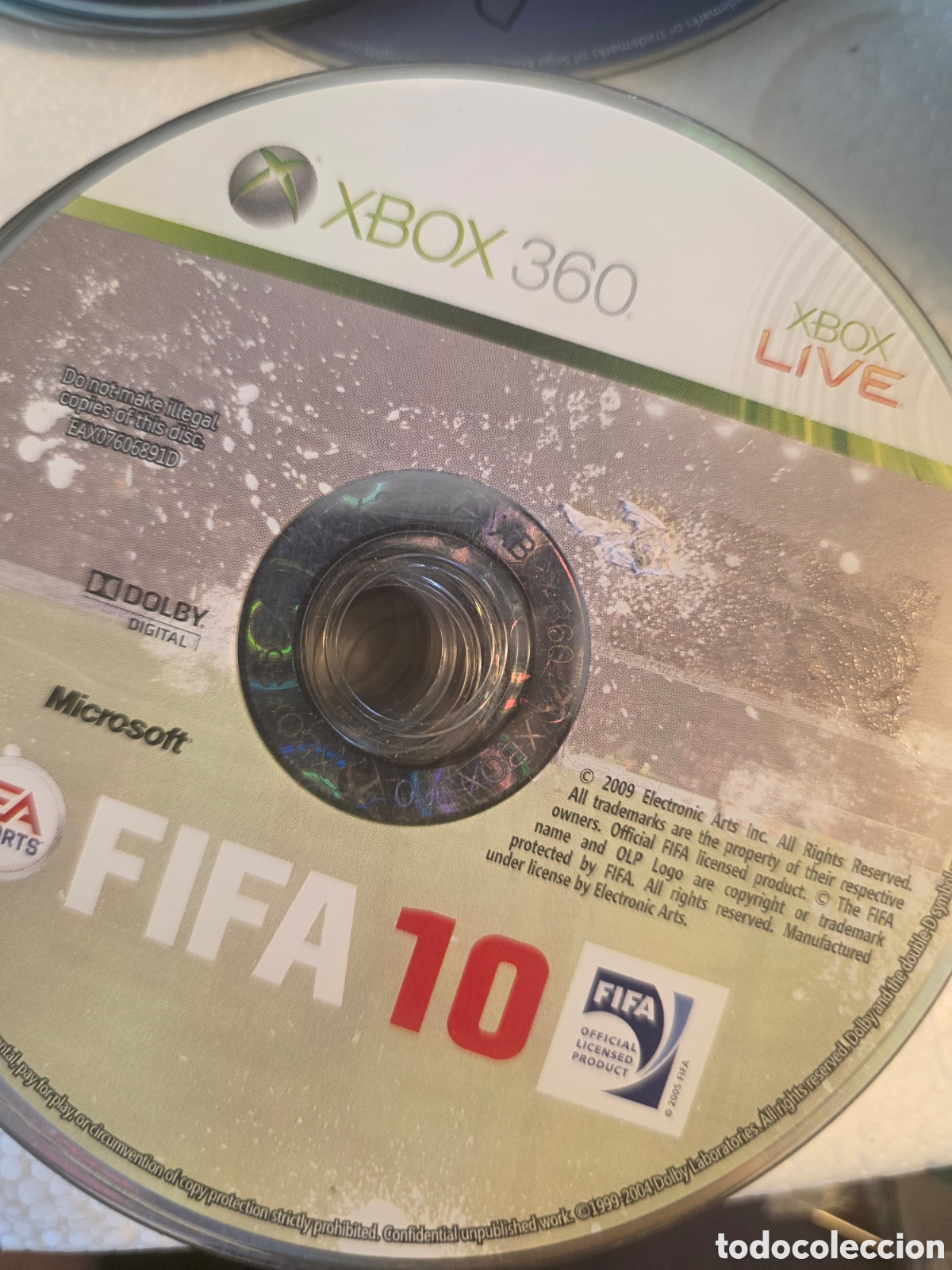 Videojuegos y consolas: FIFA 10..XBOX 360 LIVE