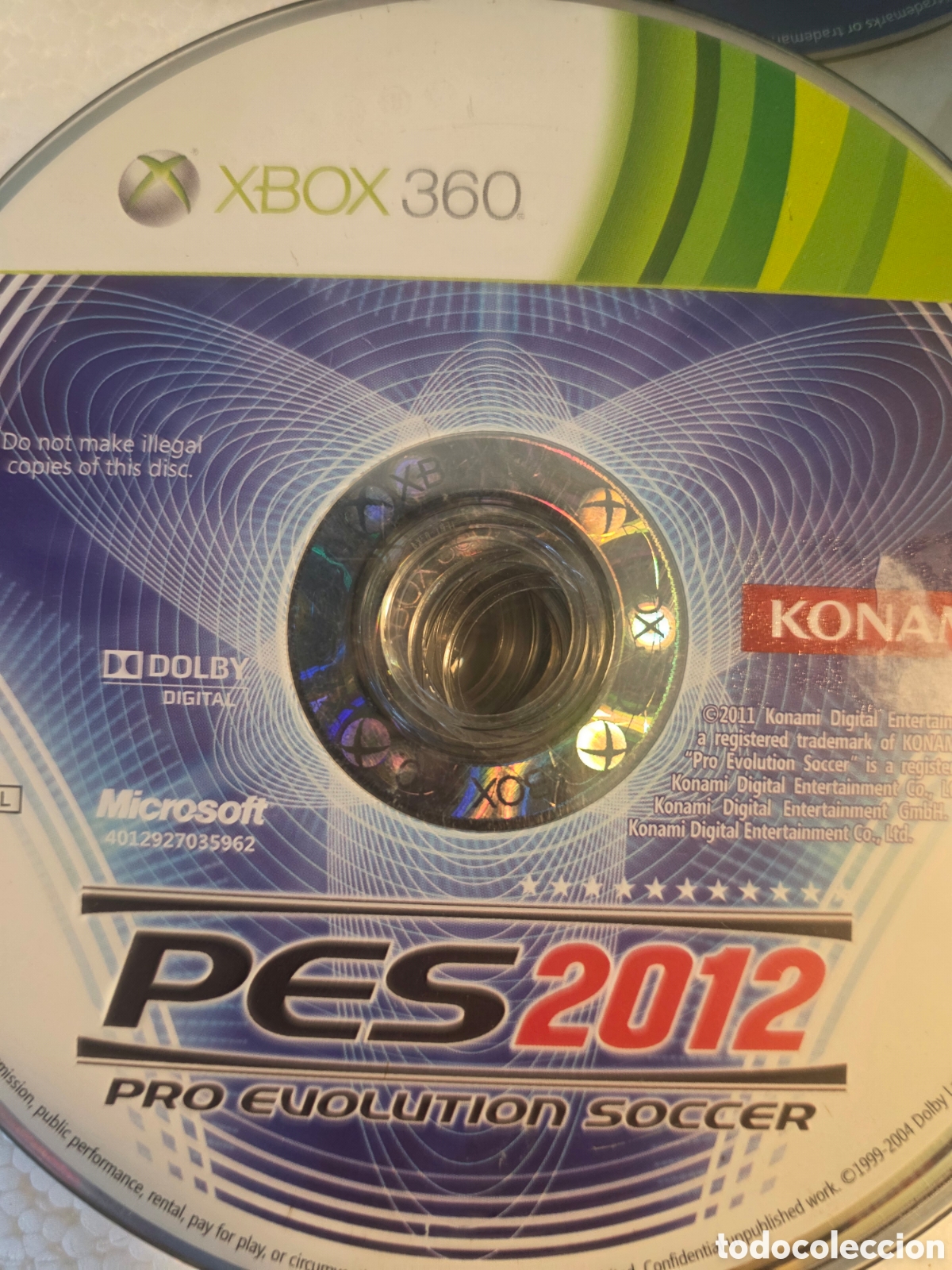 Videojuegos y consolas: PES 12 ..XBOX 360...LEER
