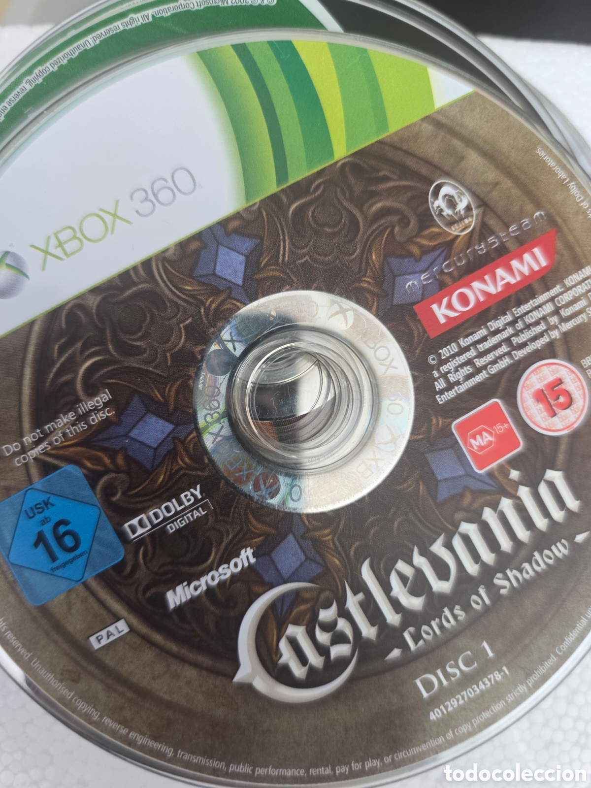 Videojuegos y consolas: CASTLEVANIA..LORDS OF SHADOW..DISCO 1..LEER