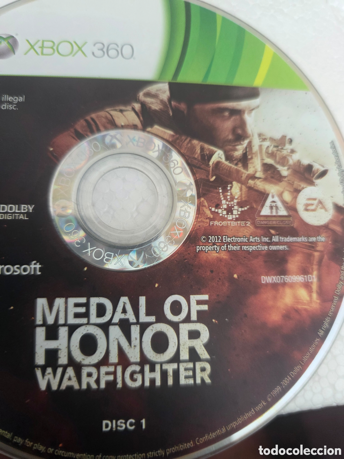 Videojuegos y consolas: MEDAL OF HONOR WARFIGTHER...DISCO 1..LEER