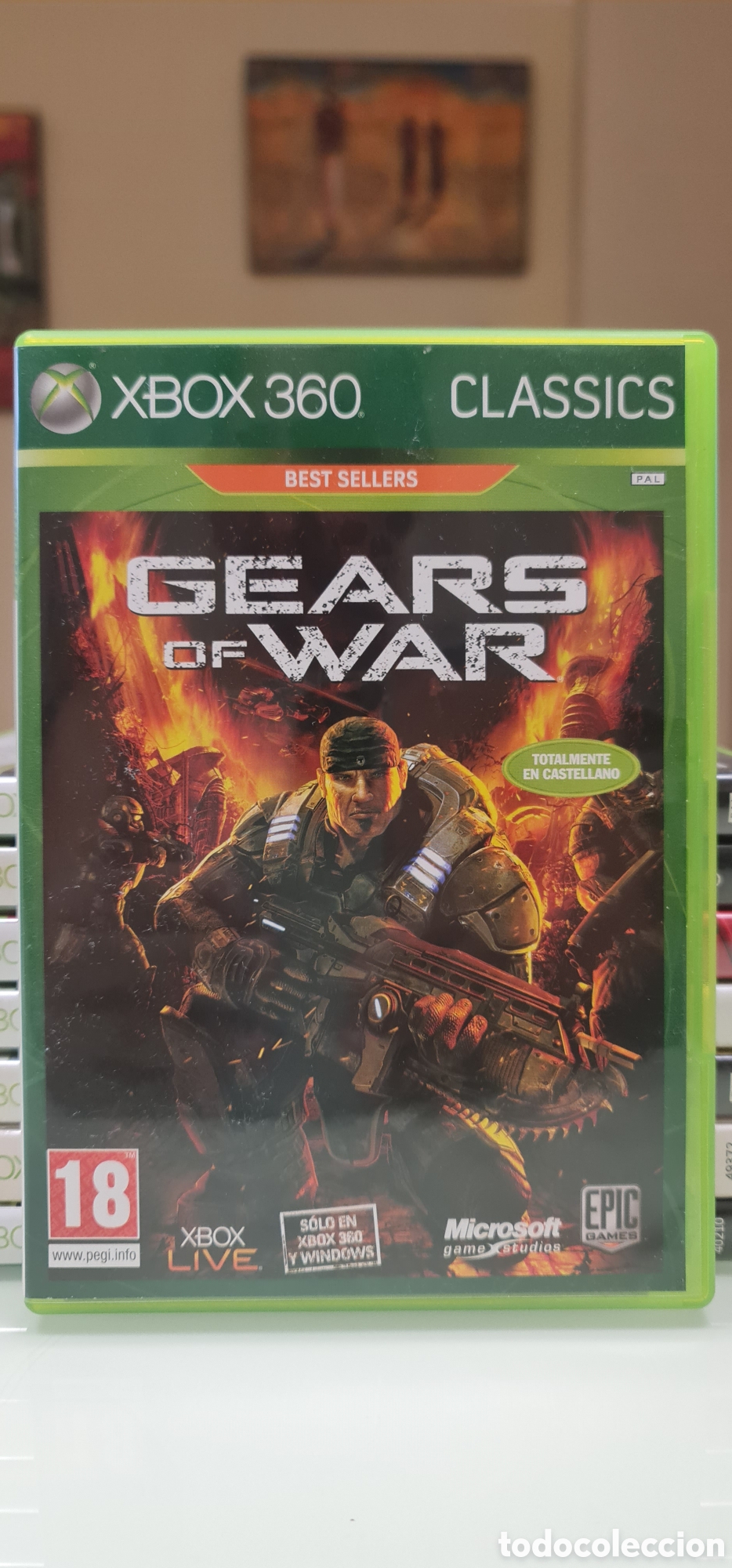 Videojuegos y consolas: Gears of War Xbox 360 Pal Espa&ntilde;a