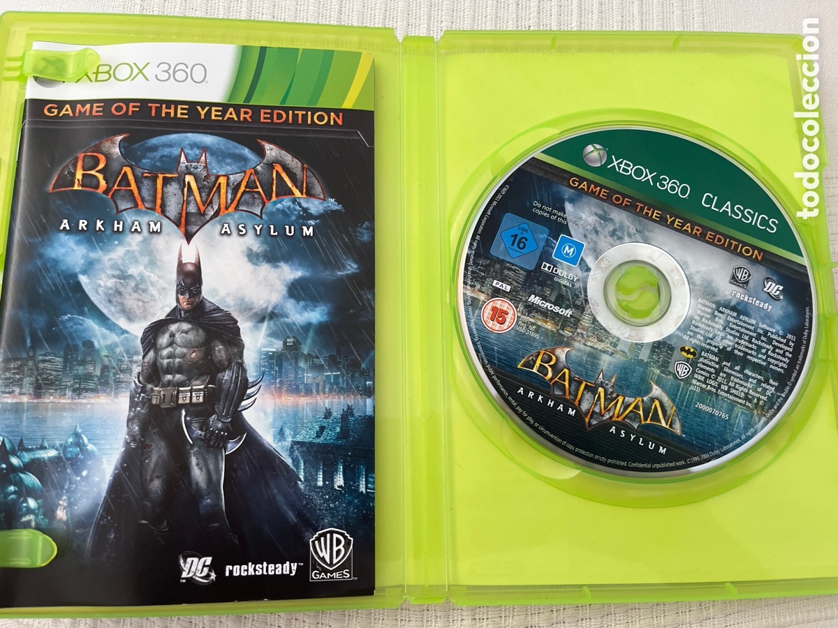 Videojuegos y consolas: Batman Arkham Asylum. GOTY. Xbox 360 - Foto 3