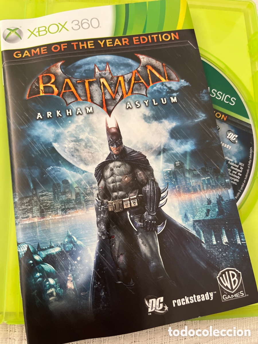 Videojuegos y consolas: Batman Arkham Asylum. GOTY. Xbox 360 - Foto 4