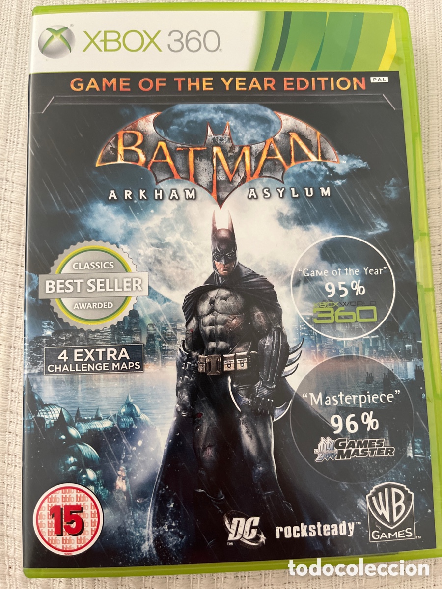 Videojuegos y consolas: Batman Arkham Asylum. GOTY. Xbox 360 - Foto 1