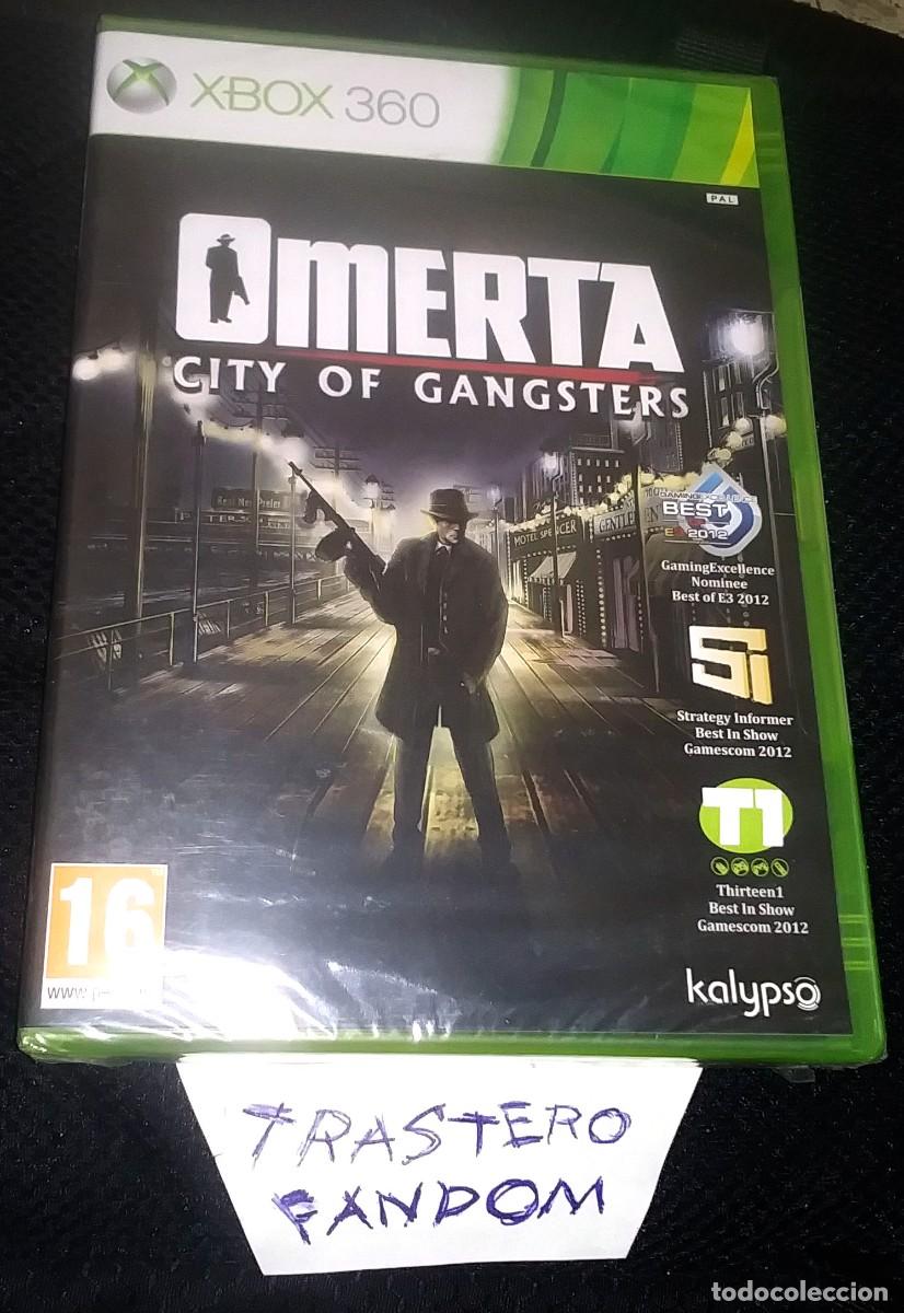 Videojuegos y consolas: OMERTA CITY OF GANSTERS Xbox 360 PAL Espa&ntilde;a Espa&ntilde;ol NUEVO Precintado xbox 360
