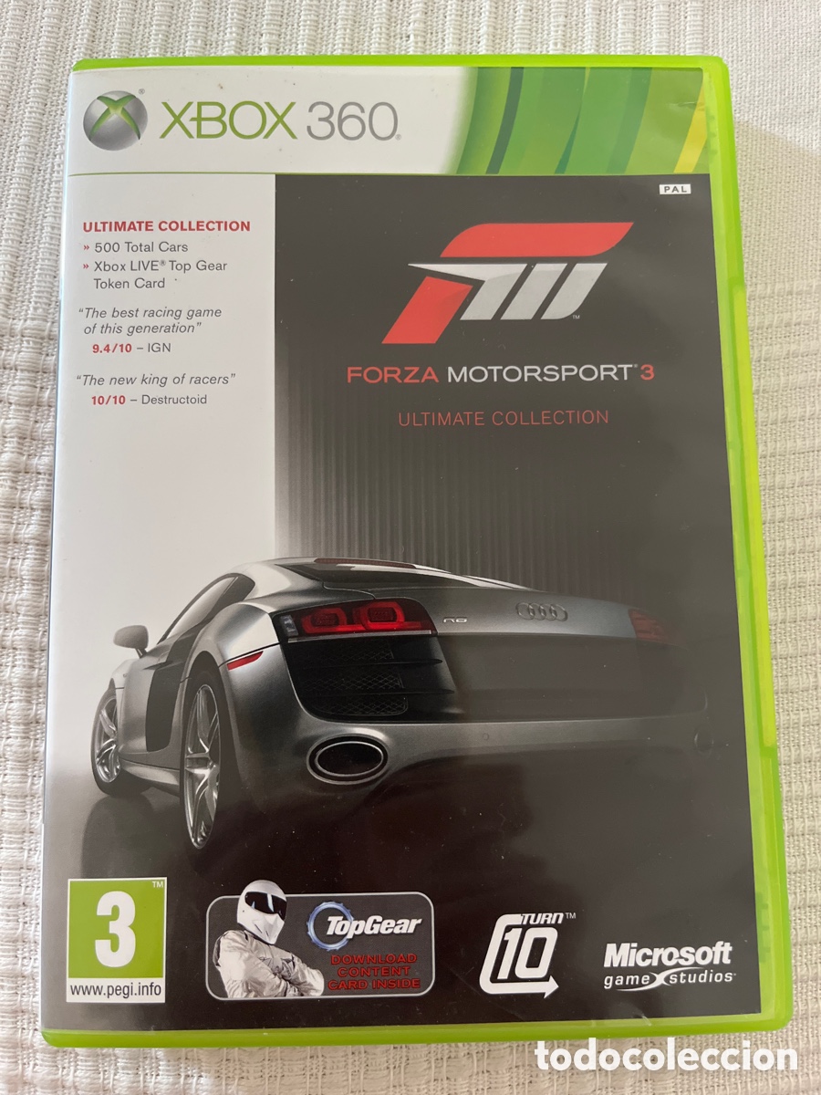 Videojuegos y consolas: Forza Motorsport 3 Ultimate Collection. Xbox 360