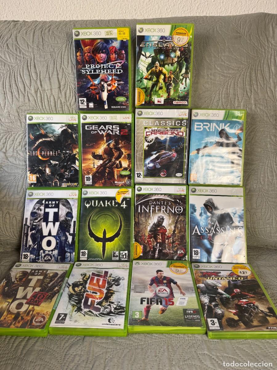 Videojuegos y consolas: Lote de 14 juegos originales Xbox 360 &ndash; Discos en buen estado