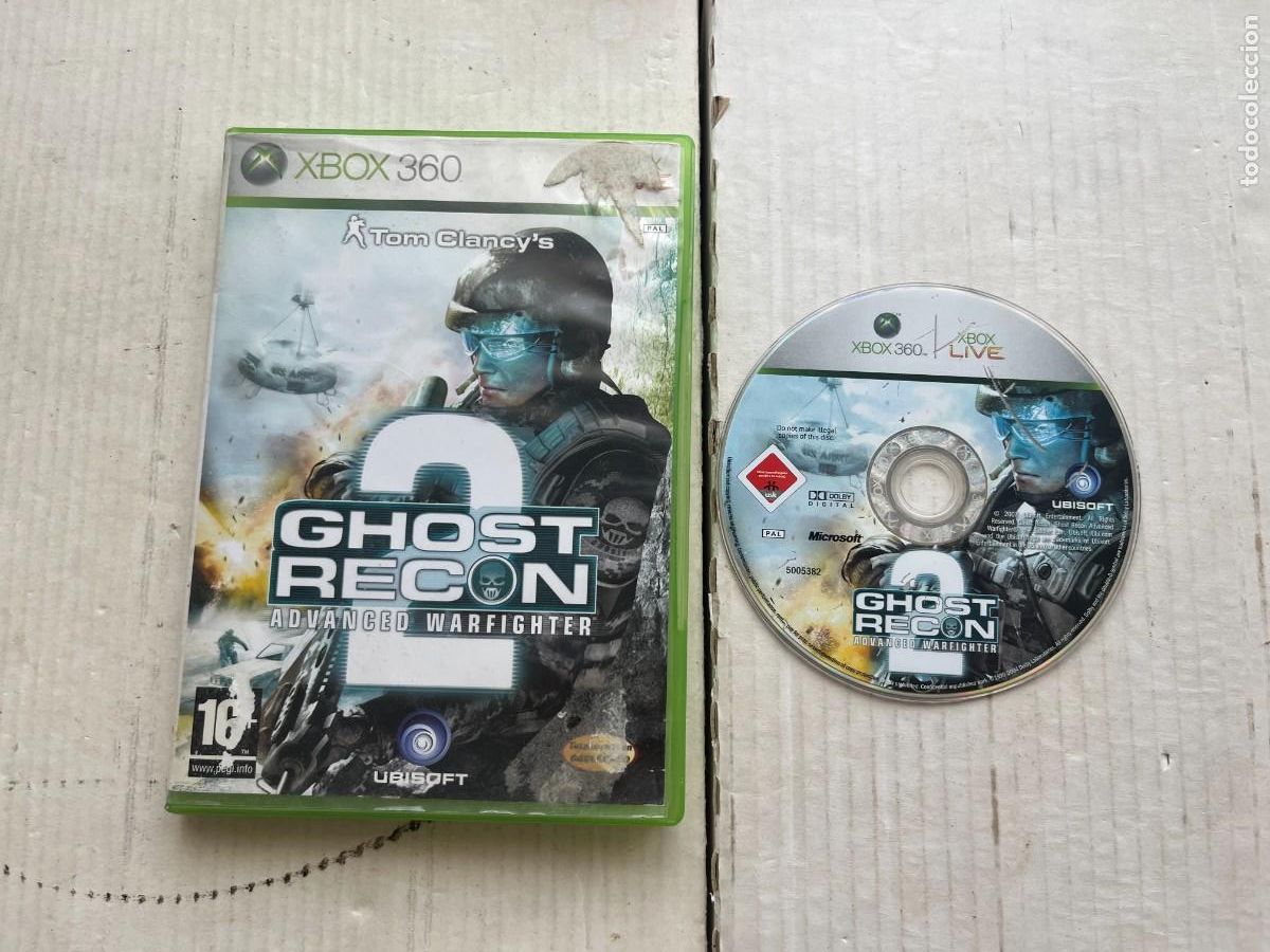Videojuegos y consolas: GHOST RECON ADVANCED WARFIGHTER 2 XBOX 360 X360 KREATEN