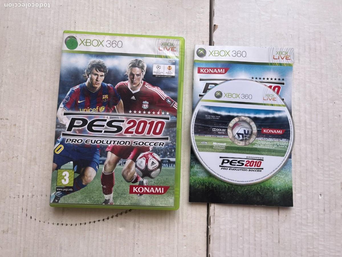 Videojuegos y consolas: PRO EVOLUTION SOCCER 2010 PES 10 XBOX 360 X360 KREATEN